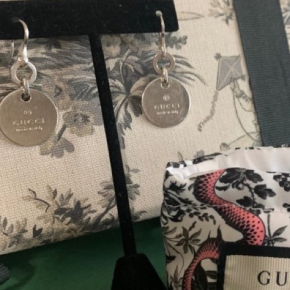 Pair of silver 925 Gucci Earrings! 💥 - Picture 4 of 12